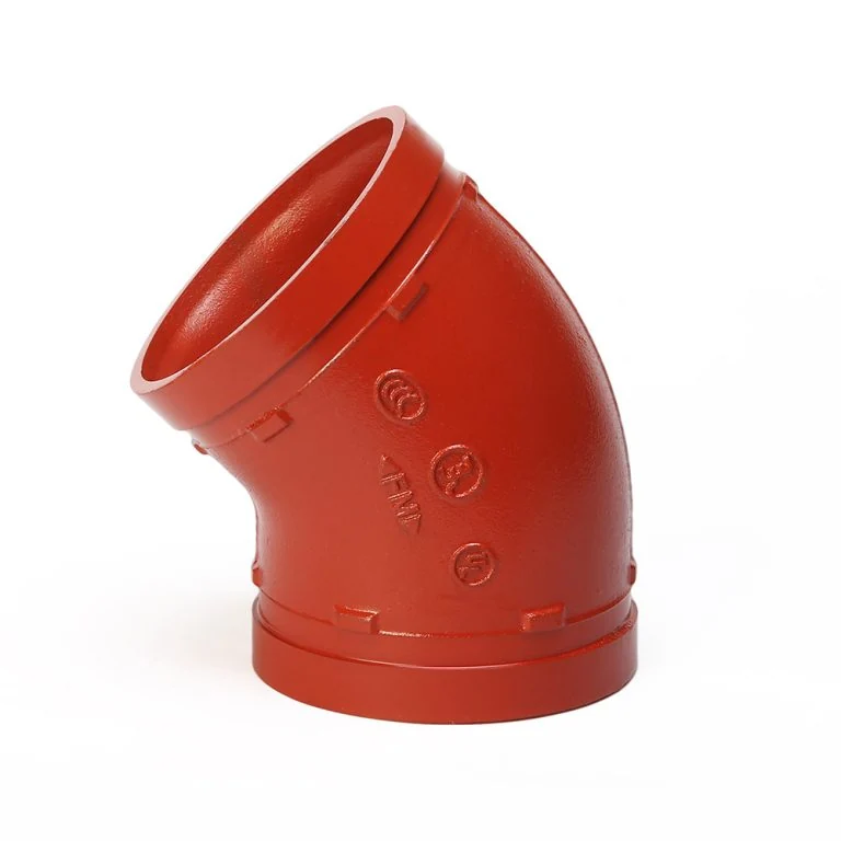 45° Grooved Elbow XGQT04 catalog photograph
