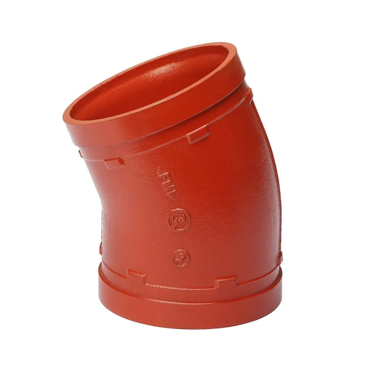 22.5° Grooved Elbow XGQT05 catalog photograph